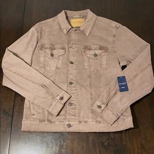 NEW! Lucky Brand Men’s Sateen Trucker Jacket M